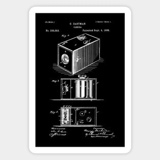 Camera Patent / Camera Blueprint / Kodak Camera Patent Illustration Magnet